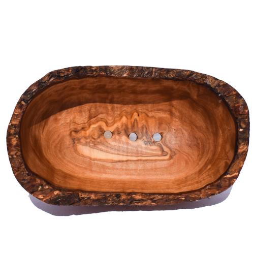 Olive Wood Bowl Rustic