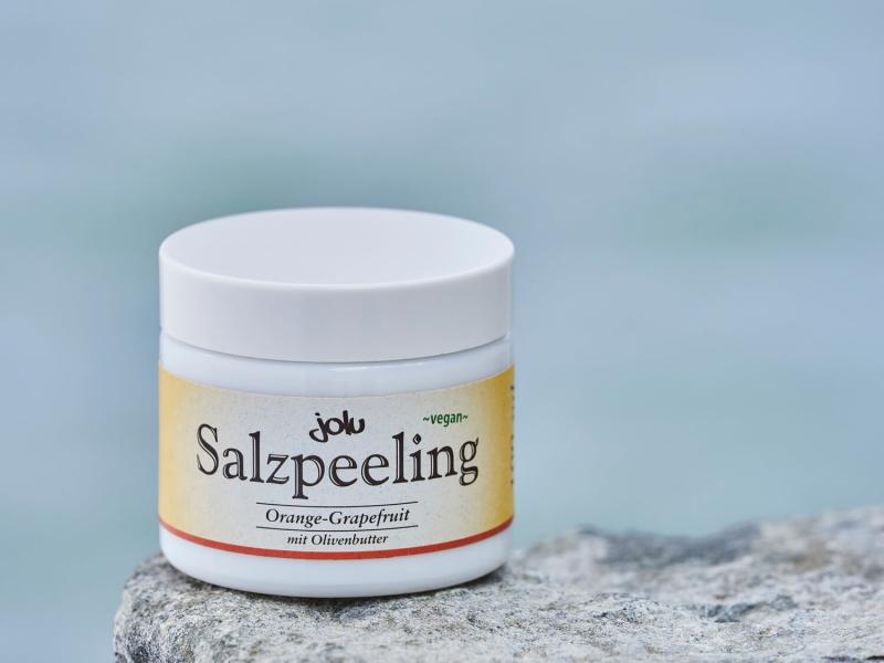 Körperpeeling Salzpeeling Orange Grapefruit