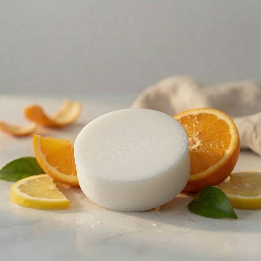 Shampoo Bar Zitrone Orange