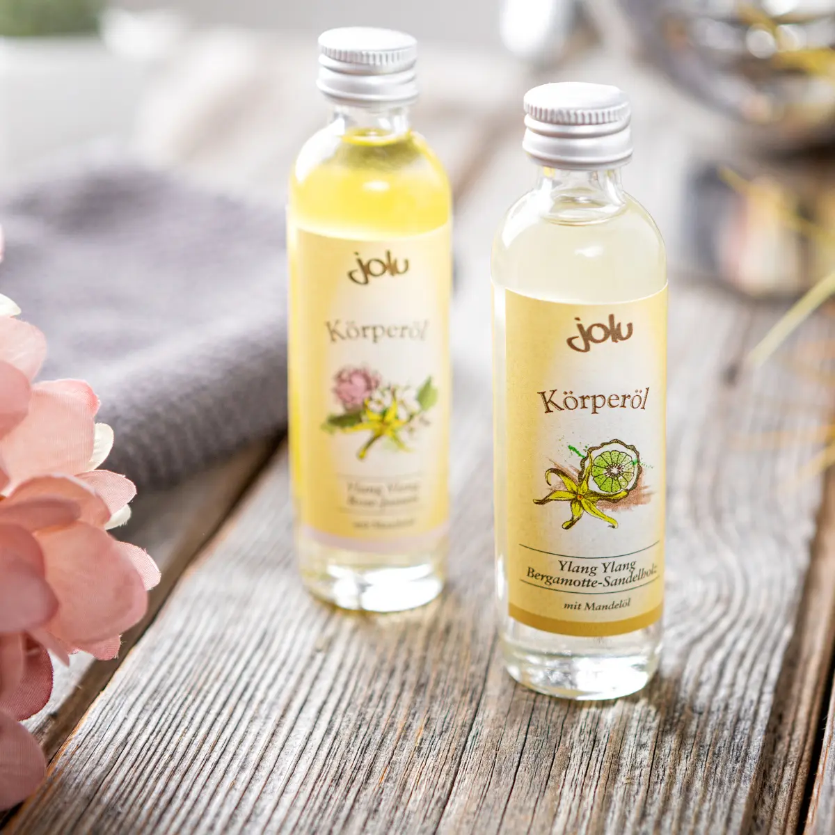 Körperöl Ylang Ylang Rose Jasmin Körperöl Ylang Ylang Rose