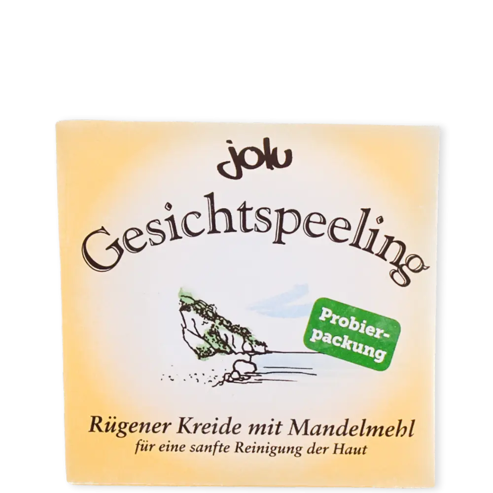 Probepackung Gesichtspeeling mit Rügener Kreide und Mandelmehl