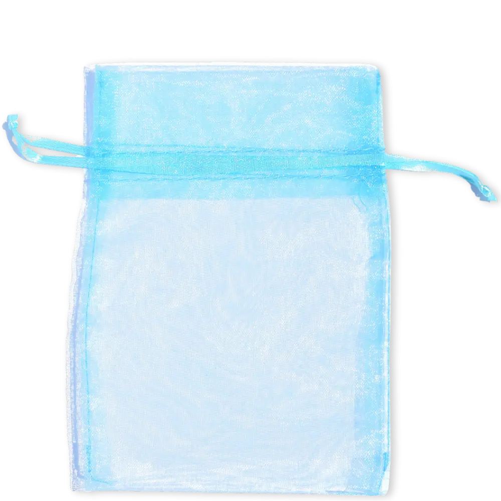 Organzabeutel Hellblau