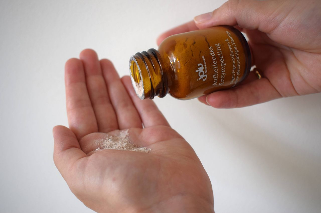 Enzympeeling Anwendung