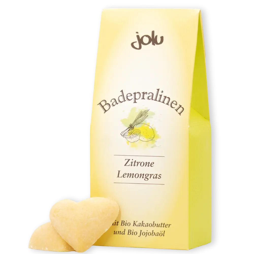 Badepralinen Zitrone Lemongras